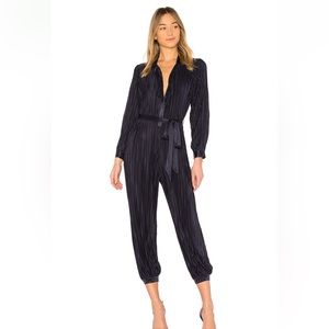 L’ACADEMIE Perrine Jumpsuit in Navy